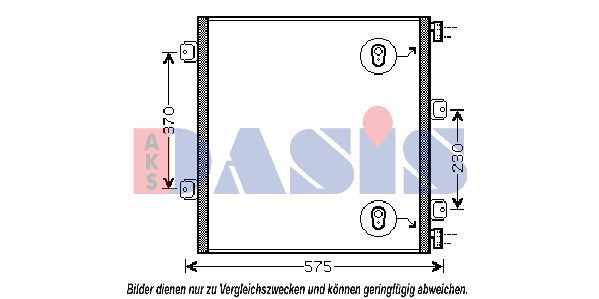 AKS DASIS kondensatorius, oro kondicionierius 392001N